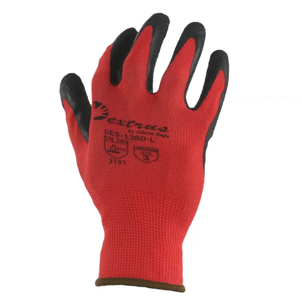 Coated Strings Gloves SES-1380 - 1 DOZEN